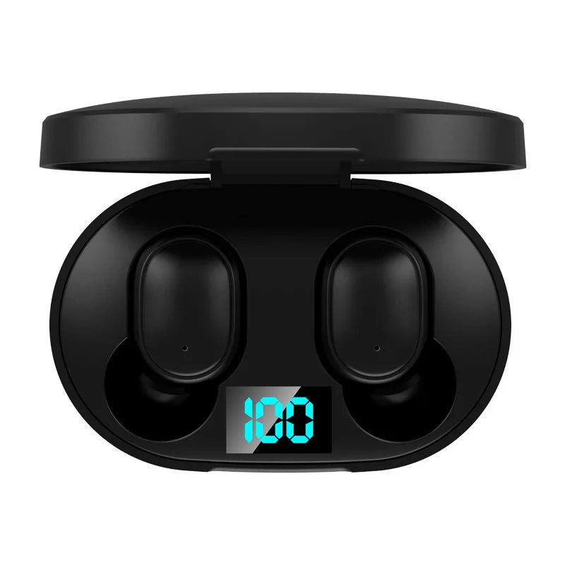 E6S TWS Wireless Headphones Bluetooth Earphone 5.0 Stereo Headset Earbuds with Microphone for Iphone Xiaomi