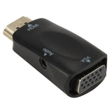 HDMI-compatible to VGA Adapter Male To Famale HD 1080P Audio Cable Converter For PC Laptop TV Box Computer Display Projector