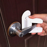 Universal Door Lever Lock Child Baby Safety Lock Rotation Proof Professional Door Adhesive Security Latch Multi-functional