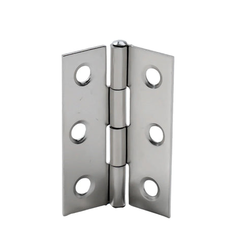 10pcs Stainless Steel Door Hinges Cabinet Doors Windows Wooden Box Flat Hinge Home Furniture Hardware Accessories