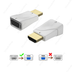 Computer HD 1080P HDMI-Compatible to VGA Adapter VGA Output PC Converter Connector Laptop Set-Top Box Game Console Gadgets