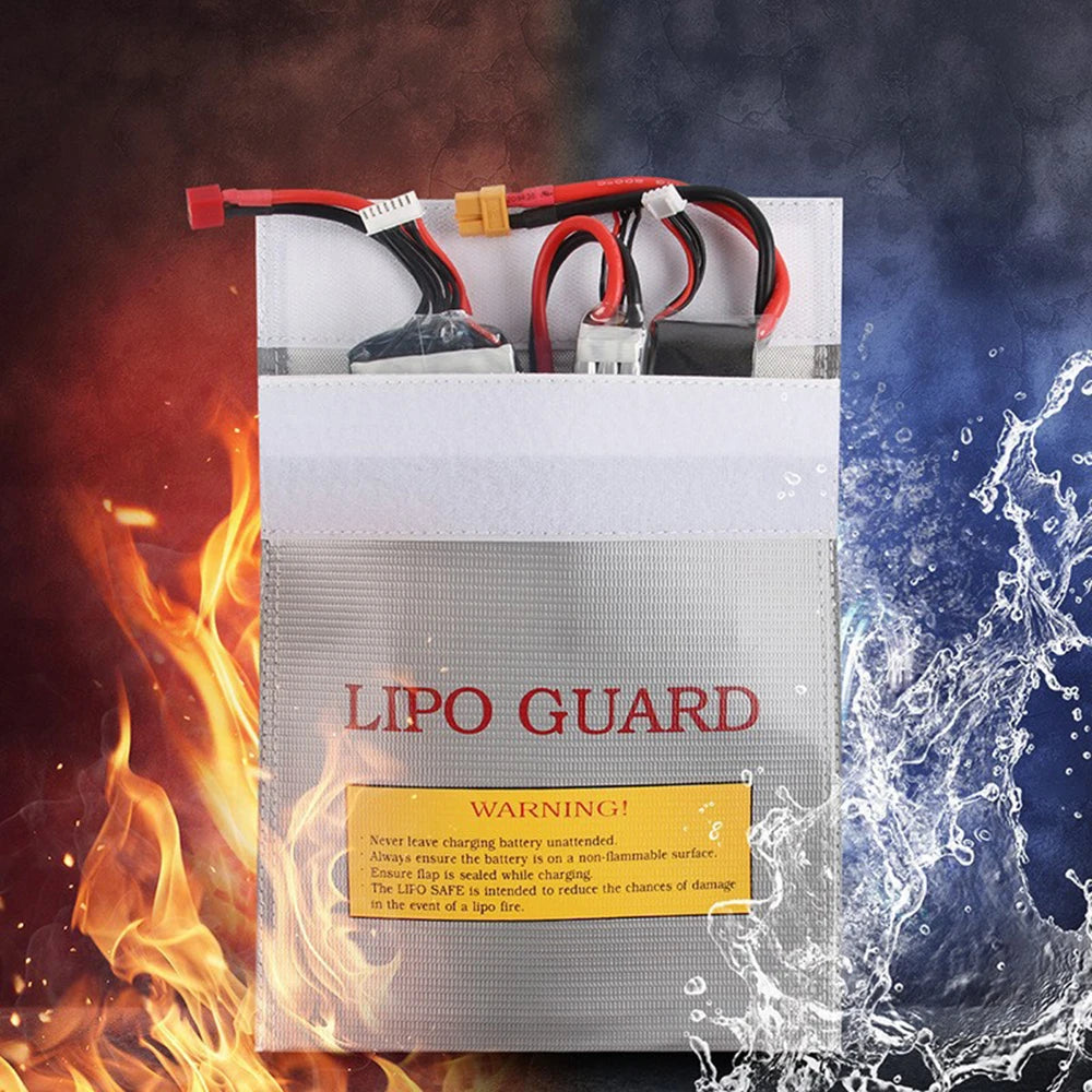 Fireproof Bag  RC LiPo Li-Po Battery Fireproof Safety Guard Safe Bag Charging Sack Battery Safety Guard