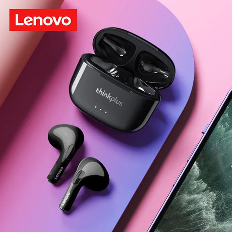 Choice Lenovo LP40 Plus Wireless Bluetooth V5.3 Earphones Low Latency Gaming Sports Earbuds Mini Light Weight Headphones