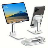 Mobile Phone Holder Stand Tablet Desktop Live Lazy Bracket Support Stand Mount Foldable Hoisting MultiFunction Telescopic Holder