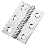 10pcs Stainless Steel Door Hinges Cabinet Doors Windows Wooden Box Flat Hinge Home Furniture Hardware Accessories