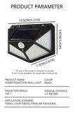 100LED Solar Wall Lamp