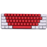 61 Key Set PBT Keycaps Ansi 60% Computer Gamer Mechanical Keyboard Cap Backlight OEM Miami DOLCH GK61 SK61 Anne pro 2 RK61 K617