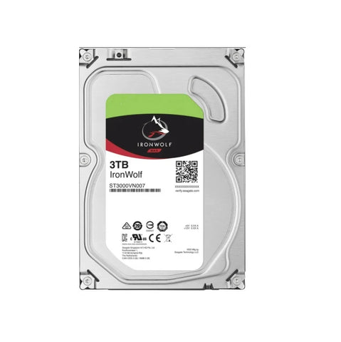 HIK IronWolf 1TB-4TB NAS Internal Hard Drive HDD CMR 3.5 Inch SATA 6Gb/s 7200 RPM 64MB Cache for RAID Network Attached Storage