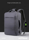 Men Large Capacity Backpack USB Charging Male Laptop Bagpack Waterproof Business Travel Back Pack Luggage Bag Mochila