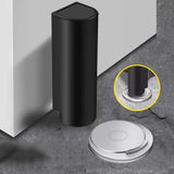 Door stop magnetic Door stopper Milk white black nail free Door base door hardware close prevention door closer Bumper block