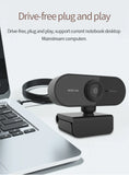 1080P HD Mini Webcam with microphone, usb interface supports laptop desktop computer, suitable for live video call conference