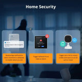 SONOFF SNZB-03P Zigbee Motion Sensor Light Detection Home Security Local Smart Scene Linkage Via EWeLink Alexa Google Home Alice