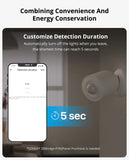 SONOFF SNZB-03P Zigbee Motion Sensor Light Detection Home Security Local Smart Scene Linkage Via EWeLink Alexa Google Home Alice