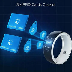 2024 New Jakcom R5 Smart Ring 6 RFID Cards Smart Sharing Smart Wearable Device for GPS ID IC NFC IOS Android WP Mobile Phones