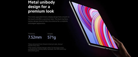 Global Version Xiaomi Redmi Pad Pro Tablet 8GB+256GB Snapdragon 7S Gen 2 Octa Core 12.1'' 120Hz Display 10000mAh Battery