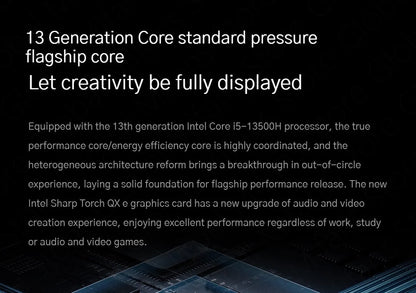 New Xiaomi Redmi Book Laptop 14 2024 Intel Core i5-13500H 14inch 2.8K 120Hz Screen 12 Core 16GB DDR5+512G/1TB SSD Notebook PC