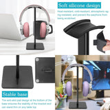 New Black And White Earphone Holder Detachable Computer Esports Game Headset Desktop Storage Universal Display Rack