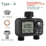 Newest 2-outlet Digital Water Timer Independent Programming Control Adjustable Sprinker Easy Installation Garden Lawn Irrigate