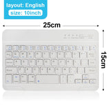 Bluetooth Wireless Keyboard Mini Keyboard For Laptop Tablet Phone Ipad Rechargeable Gaming Keyboard For Android iOS Windows