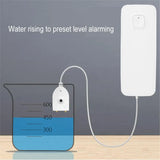 Tuya Smart Flood Leakage Sensor Remote Monitor WiFi Water Overflow Level Detector Water Leak Sensor Security Sound Alarm System