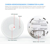 2-in-1 WiFi Tuya Smart Carbon Monoxide &amp; Smoke Detector Alarm