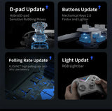 2024 New Flydigi VADER 4PRO/VADER 3 / VADER 3 PRO Bluetooth Wireless Gamepad Hall Linear Trigger Switch/PC/steam/IOS Games