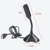 Professional High Quality Adjustable USB Microphone For Laptop And Computer Studio Singing Gaming Streaming Mikrofon Stand Mic