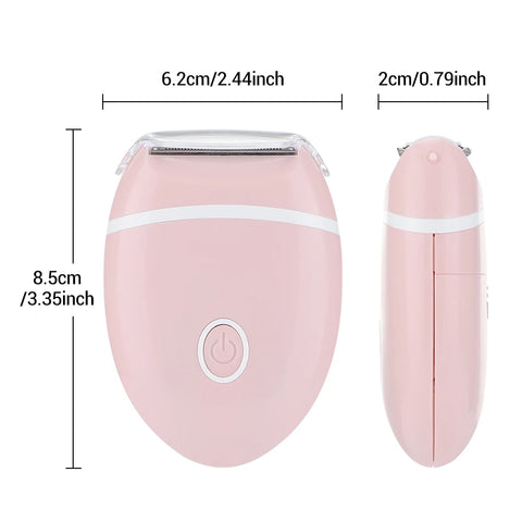 Women Electric Shaver Epilator Mini Razor Permanent Hair Removal Equipment Whole Body Bikini Underarm Leg Hair Removal Trimmer