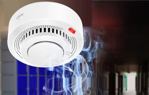 Tuya WiFi Smoke Alarm Fire Protection Smoke Detector Smoke House Combination Fire Alarm Home Security System Firefighters