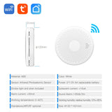 2-in-1 WiFi Tuya Smart Carbon Monoxide &amp; Smoke Detector Alarm