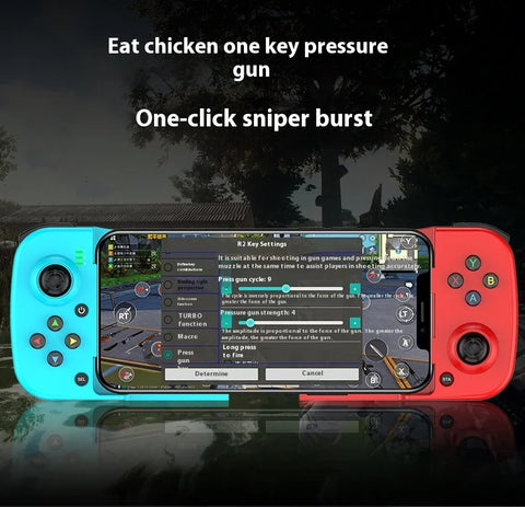 D3 Wireless Chicken Eating Stretching Game Controller Switch Controller Bluetooth 5.0 Android iOS Supports 2.4G Mode