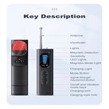 T15 Camera Detector Wireless Signal Infrared Scanner Anti-location Detector Professional GPS Search Devices Security Protection