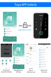 Dual RFID 125Khz+13.56MHz NFC Tuya Outdoor Fingerprint Access Control Keypad IP67 Waterproof Biometrics Door Opener with Gateway