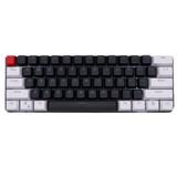 61 Key Set PBT Keycaps Ansi 60% Computer Gamer Mechanical Keyboard Cap Backlight OEM Miami DOLCH GK61 SK61 Anne pro 2 RK61 K617