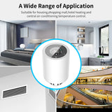 Tuya ZigBee 3.0 TRV Thermostat Smart Radiator Actuator Valve Automatic Programmable Temperature Controller for Alexa Google Home