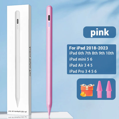 For Apple Pencil 2 1 Palm Rejection Power Display iPad Accessories iPad 2022 2021 2020 2019 2018 Pro 11 12.9 Air Mini Stylus Pen