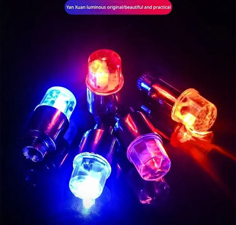 4Pcs Tire Valve Cap Lights