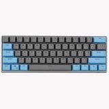 61 Key Set PBT Keycaps Ansi 60% Computer Gamer Mechanical Keyboard Cap Backlight OEM Miami DOLCH GK61 SK61 Anne pro 2 RK61 K617