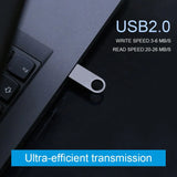 USB Flash Drives 128gb Waterproof High Speed Metal Black Pen Drive Memory Stick 64gb USB Memories 32gb Storage for PC