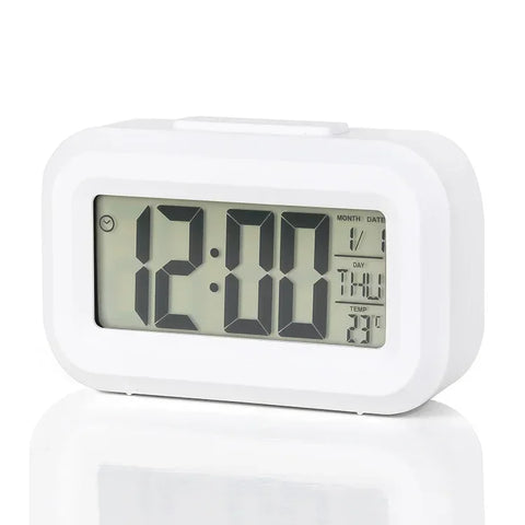 LED Digital Alarm Clock Backlight Snooze Data Time Calendar Desktop Multifunction Electronic Backlight Table Clock