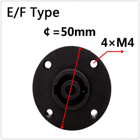 Speakon Connectors socket  socket 4 Pin Power Plug connector