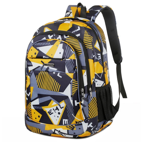 Geometric Oxford Backpack