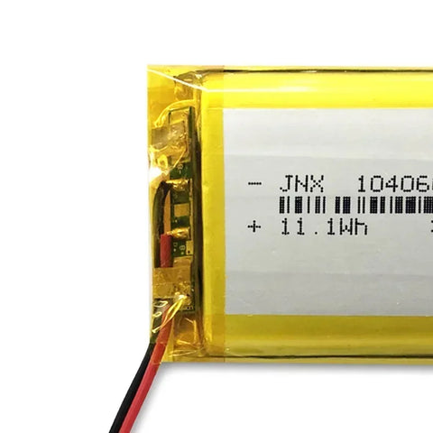 Lipo 104060 3000mAh 3.7V Polymer Lithium Battery for Humidifiers Gps Navigation Devices Smart Wearable Locator Bluetooth Speaker