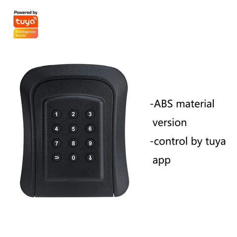 Tuya TTLock APP Key Box Outdoor IP65 Waterproof Smart Password Anti-theft Box Safe Security Intelligent Metal Smart Wall Mount