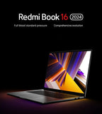 Xiaomi Redmi Book 16 2024 Laptop Intel Core i7-13620H i5-13500H i5-13420H Intel Iris Xe/UHD 16G DDR5+1T SSD Notebook Computer PC