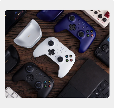 8BitDo Ultimate 2 Wireless Gaming Controller for PC & Android with TMR Joysticks, Switchable Triggers, Motion Control, 8Speed