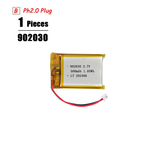 Lipo Battery 3.7V  Polymer Lithium Battery For PS4 Humidifiers GPS Navigation Devices Smart Wearable Locator Bluetooth Speaker