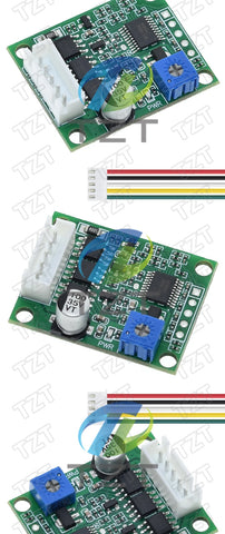 TZT DC 6-20V 60W 12V Brushless Motor Driver Board BLDC Speed Controller 3 Phase Governor Hallless Switch Module With Cable