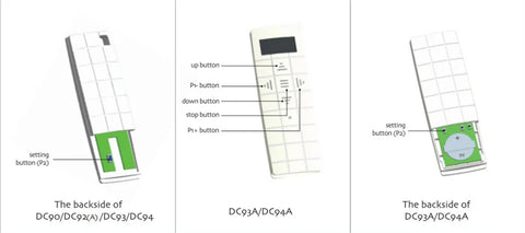 Original Dooya DC90 Single Channel Transmitter for Dooya Motors, RF 433MHZ Remote Control,  Dooya Automatic Curtain Accessories