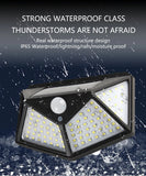 100LED Solar Wall Lamp